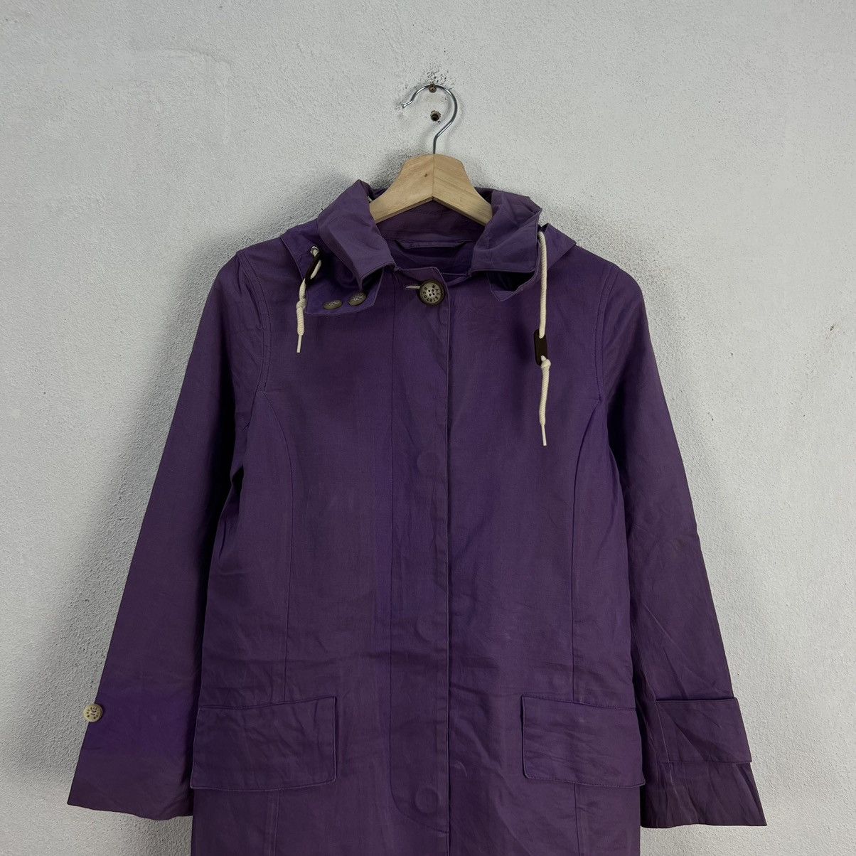 Mackintosh VINTAGE LONG JACKET HIKORY CHORE STYLE MACKINTOSH SCOTLAND Size XXS / US 00 / IT 34 - 3 Thumbnail