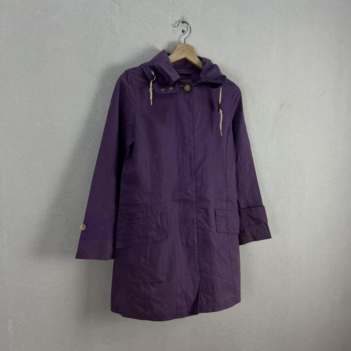 Mackintosh VINTAGE LONG JACKET HIKORY CHORE STYLE MACKINTOSH SCOTLAND Size XXS / US 00 / IT 34 - 2 Thumbnail