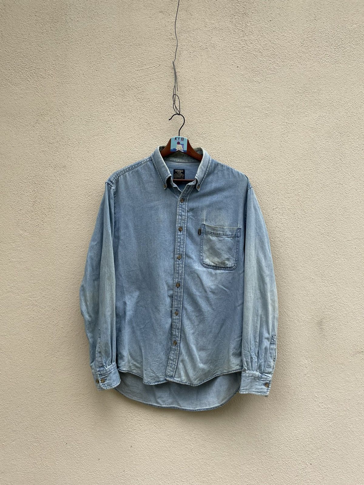 Japanese Brand × Vintage VINTAGE TRIMMER JEANS CHAMBRAY Size US M / EU 48-50 / 2 - 1 Thumbnail