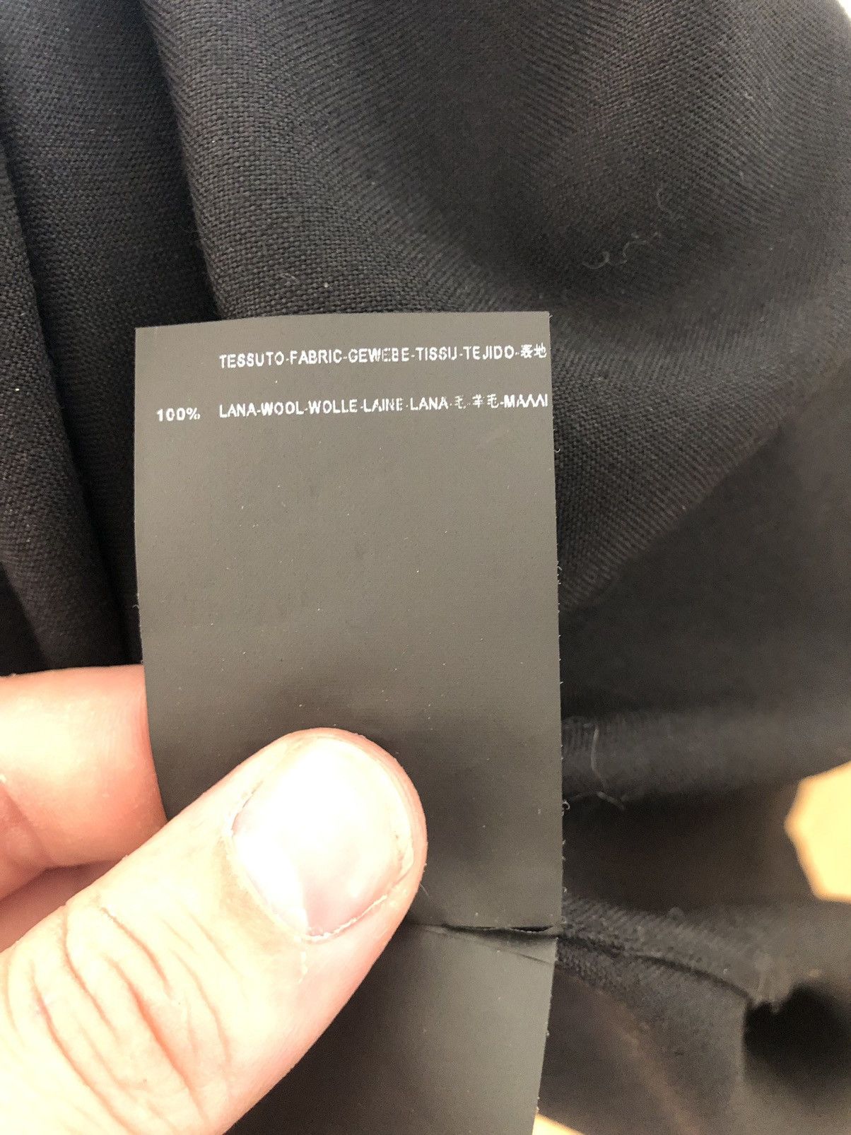 Saint Laurent Paris AW13 RARE Crystal/Rhinestone black wool shirt Size US L / EU 52-54 / 3 - 11 Thumbnail