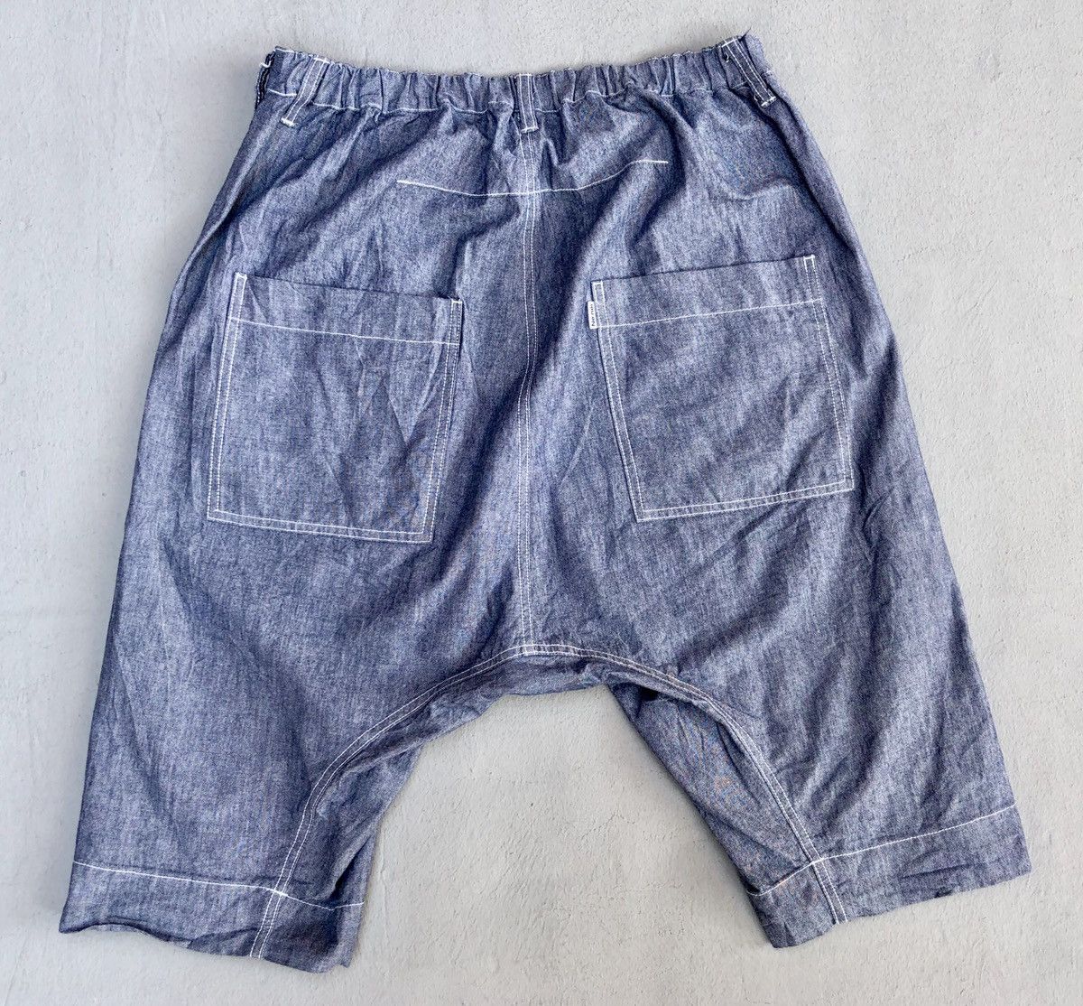 Ne-Net Issey Miyake Label Ne-Net Chambray Shorts Size US 30 / EU 46 - 4 Thumbnail