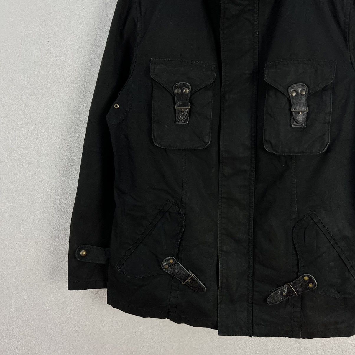 PPFM RARE PARACHUTE BIKER JACKET PPFM JAPAN BONDAGE DESIGN Size US L / EU 52-54 / 3 - 4 Thumbnail