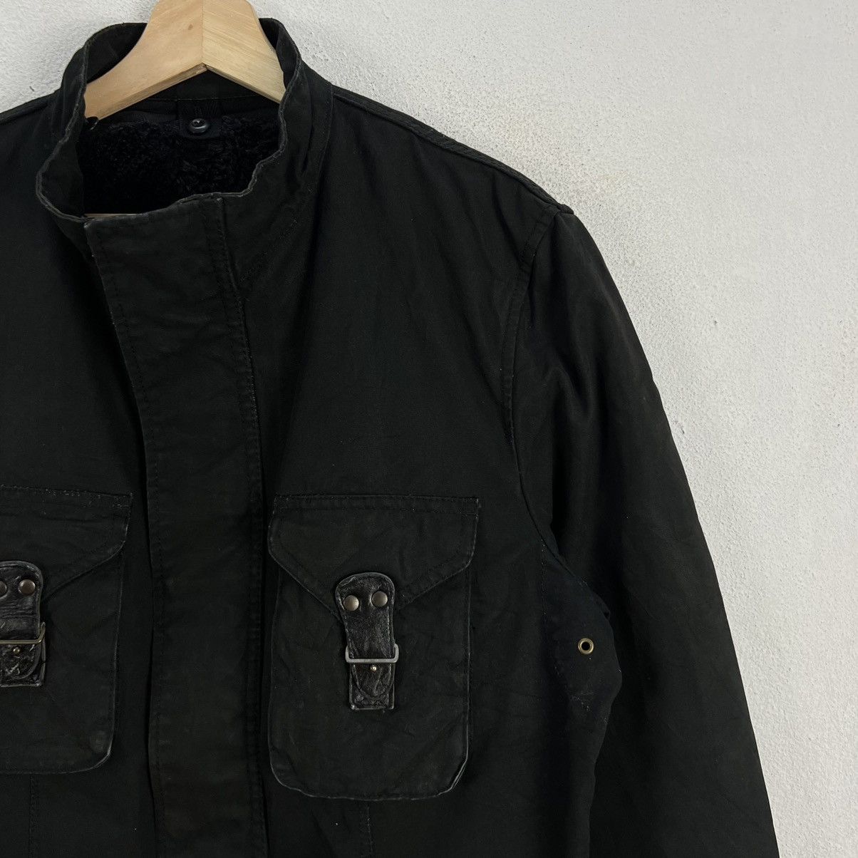 PPFM RARE PARACHUTE BIKER JACKET PPFM JAPAN BONDAGE DESIGN Size US L / EU 52-54 / 3 - 6 Thumbnail
