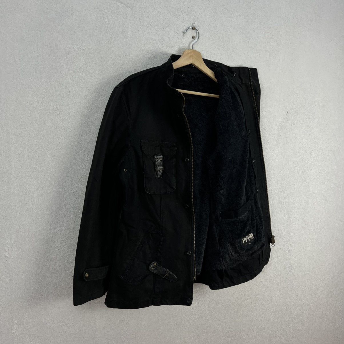 PPFM RARE PARACHUTE BIKER JACKET PPFM JAPAN BONDAGE DESIGN Size US L / EU 52-54 / 3 - 10 Thumbnail