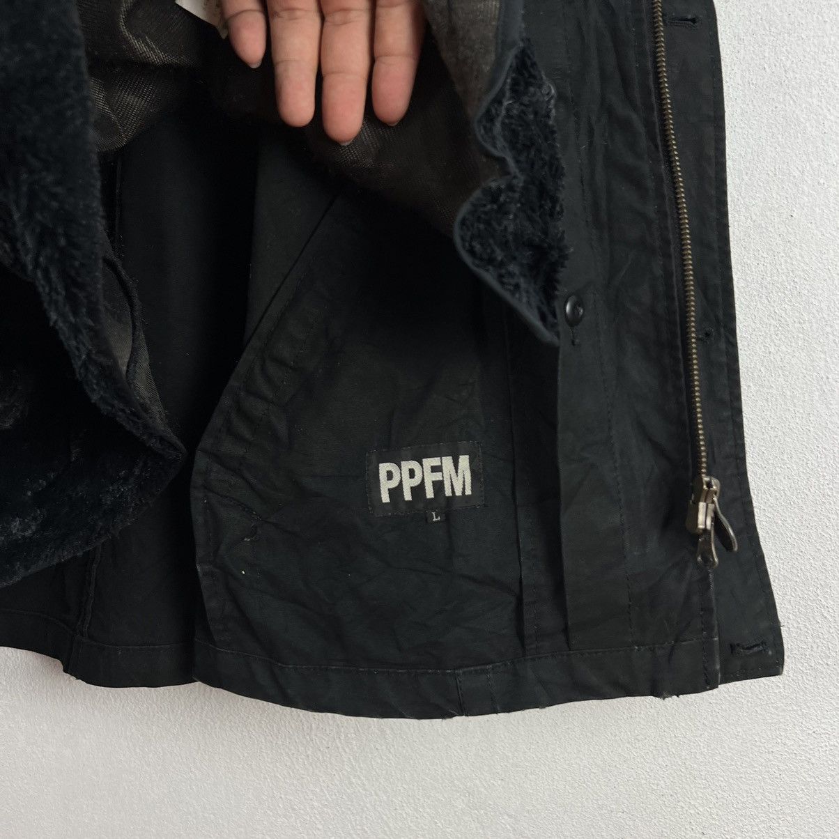 PPFM RARE PARACHUTE BIKER JACKET PPFM JAPAN BONDAGE DESIGN Size US L / EU 52-54 / 3 - 13 Thumbnail