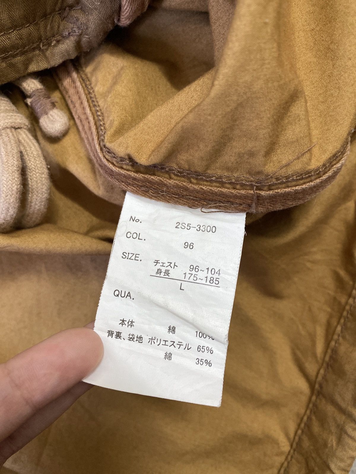 Japanese Brand VINTAGE SURPLUS SEMINARY 6POCKET PARKA JACKET Size US L / EU 52-54 / 3 - 11 Thumbnail