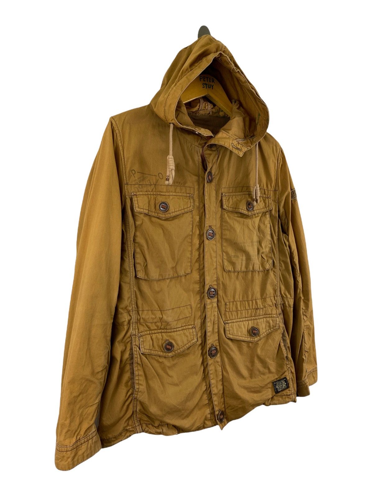 Japanese Brand VINTAGE SURPLUS SEMINARY 6POCKET PARKA JACKET Size US L / EU 52-54 / 3 - 3 Thumbnail