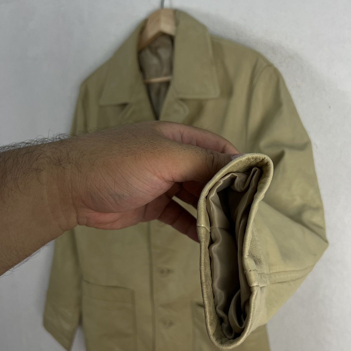 Japanese Brand RARE COLOUR VINTAGE SOFT LEATHER JACKET BY NCB JAPAN Size US M / EU 48-50 / 2 - 5 Thumbnail