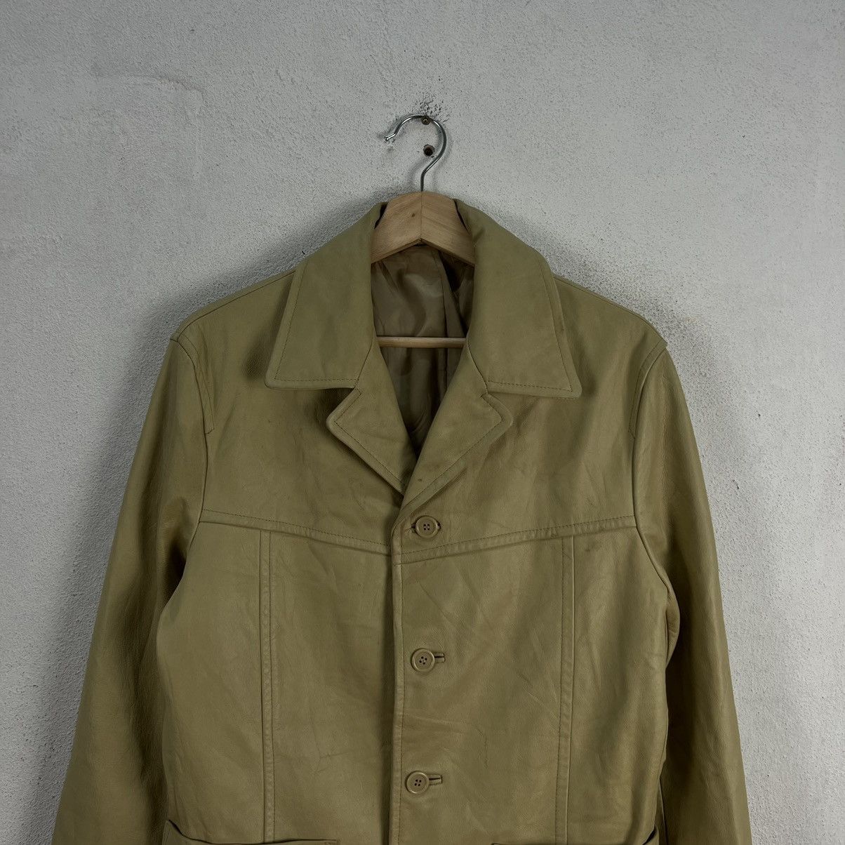 Japanese Brand RARE COLOUR VINTAGE SOFT LEATHER JACKET BY NCB JAPAN Size US M / EU 48-50 / 2 - 3 Thumbnail