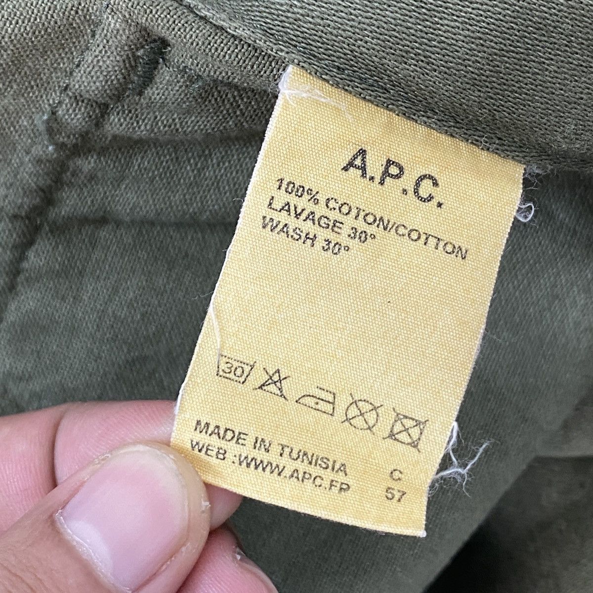 A.P.C. × Vintage 🔥LAST PRICE🔥 A.P.C. Tactical Shoot Them In The Back Coat Size US XS / EU 42 / 0 - 16 Thumbnail