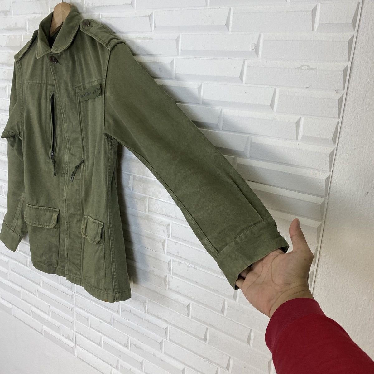 A.P.C. × Vintage 🔥LAST PRICE🔥 A.P.C. Tactical Shoot Them In The Back Coat Size US XS / EU 42 / 0 - 10 Thumbnail