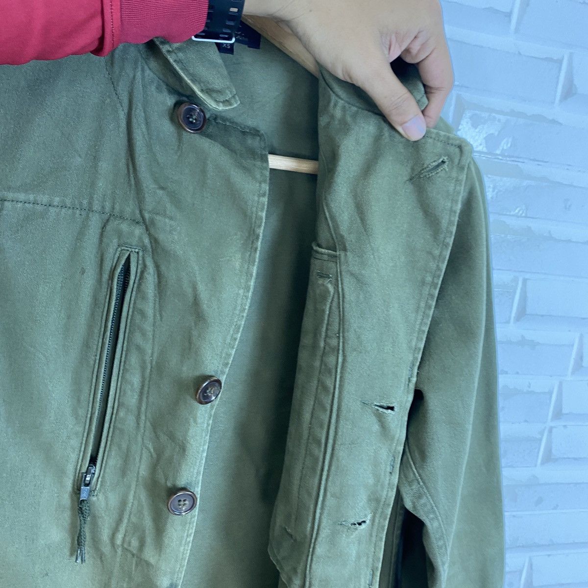 A.P.C. × Vintage 🔥LAST PRICE🔥 A.P.C. Tactical Shoot Them In The Back Coat Size US XS / EU 42 / 0 - 13 Thumbnail