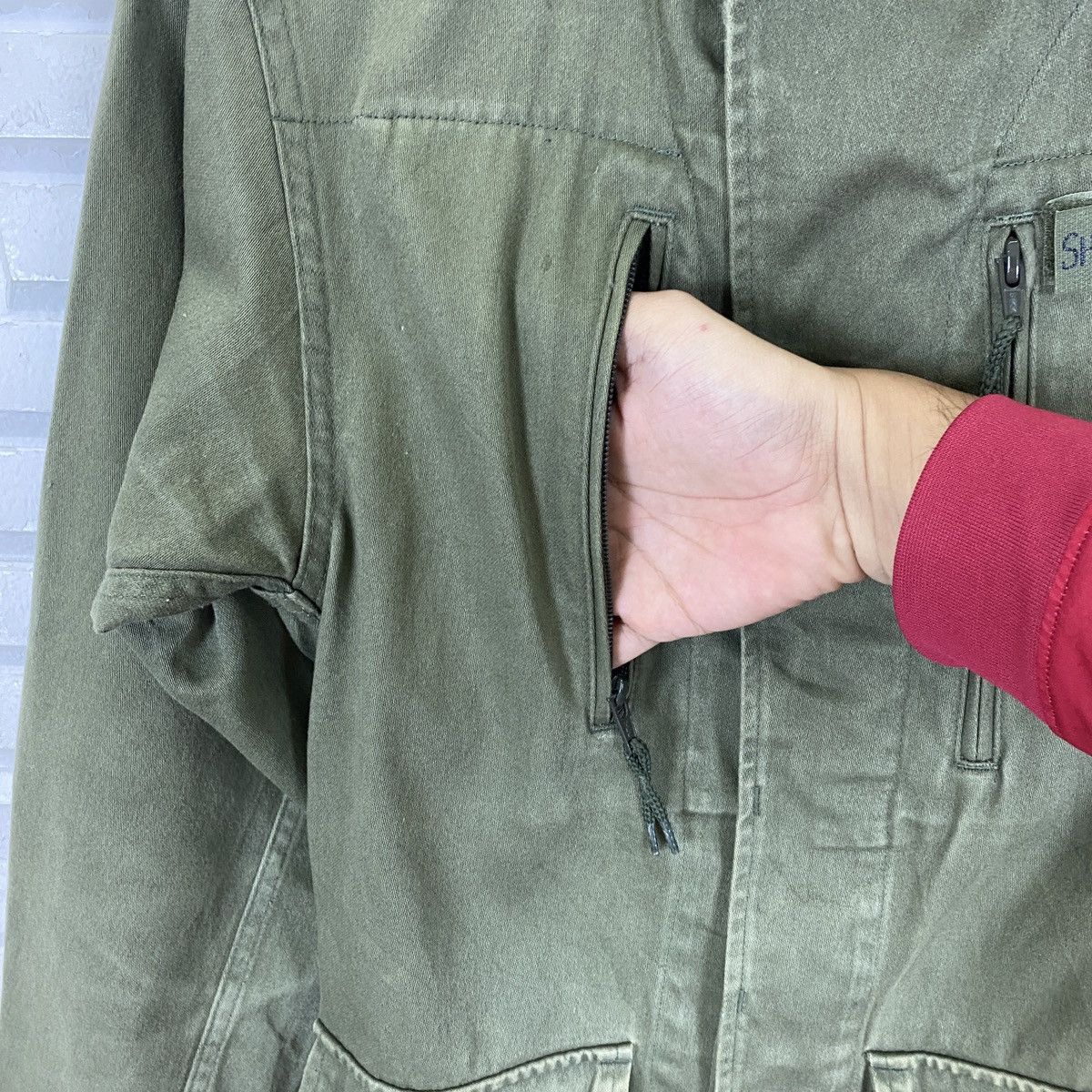A.P.C. × Vintage 🔥LAST PRICE🔥 A.P.C. Tactical Shoot Them In The Back Coat Size US XS / EU 42 / 0 - 8 Thumbnail