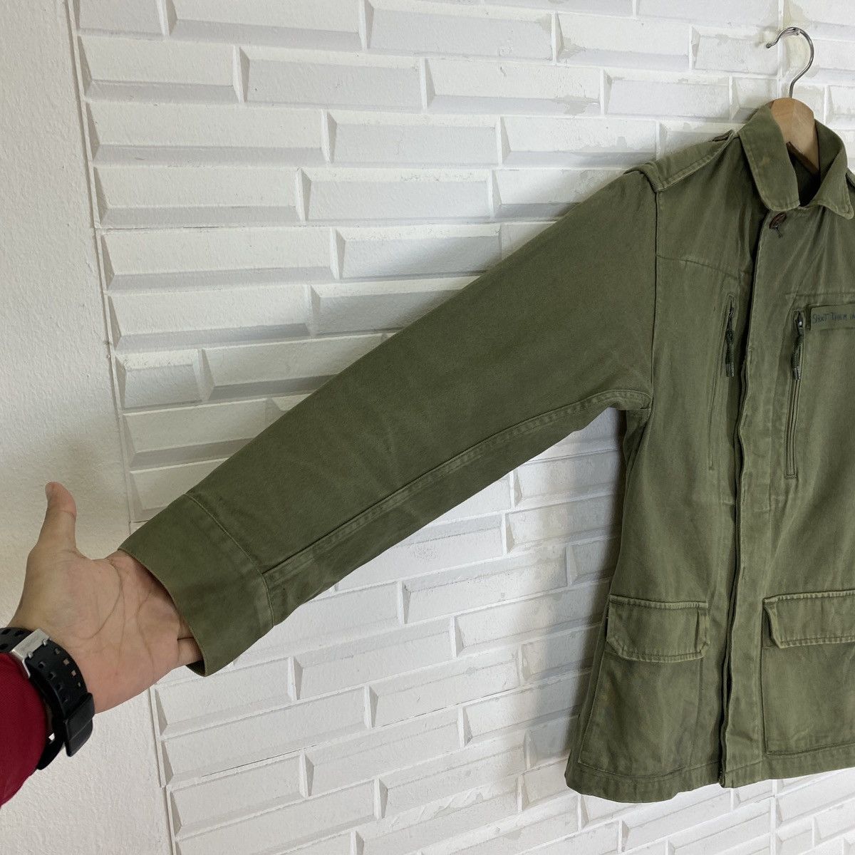 A.P.C. × Vintage 🔥LAST PRICE🔥 A.P.C. Tactical Shoot Them In The Back Coat Size US XS / EU 42 / 0 - 7 Thumbnail