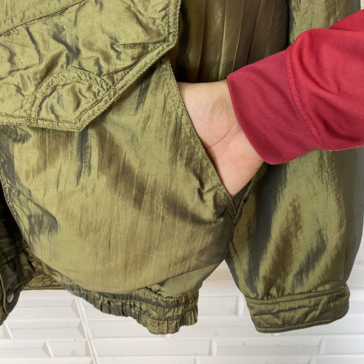 Designer Top Stage Shiny Green Archival Jacket Size US XL / EU 56 / 4 - 12 Thumbnail