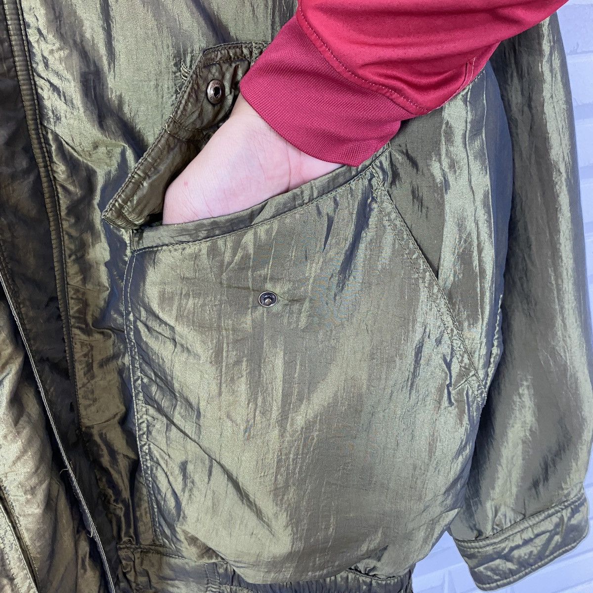 Designer Top Stage Shiny Green Archival Jacket Size US XL / EU 56 / 4 - 10 Thumbnail
