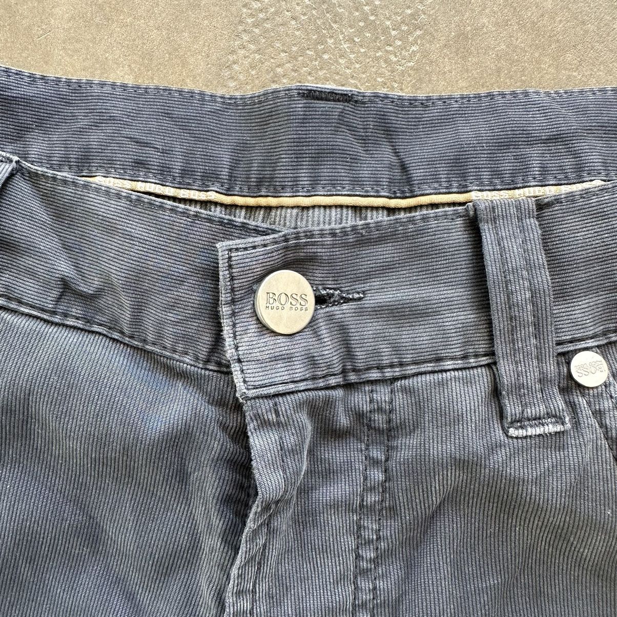 Japanese Brand Vintage Boss Casual Black Faded Trousers Pants Size US 35 - 4 Thumbnail