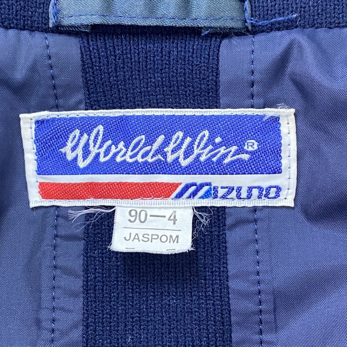 Mizuno Vintage Mizuno World Win Varsity Jacket Size US M / EU 48-50 / 2 - 15 Thumbnail