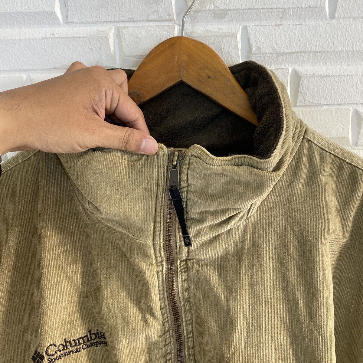 Columbia 🔥LAST PRICE🔥 Columbia Corduroy Fleece Oversize Jacket Size US L / EU 52-54 / 3 - 14 Thumbnail