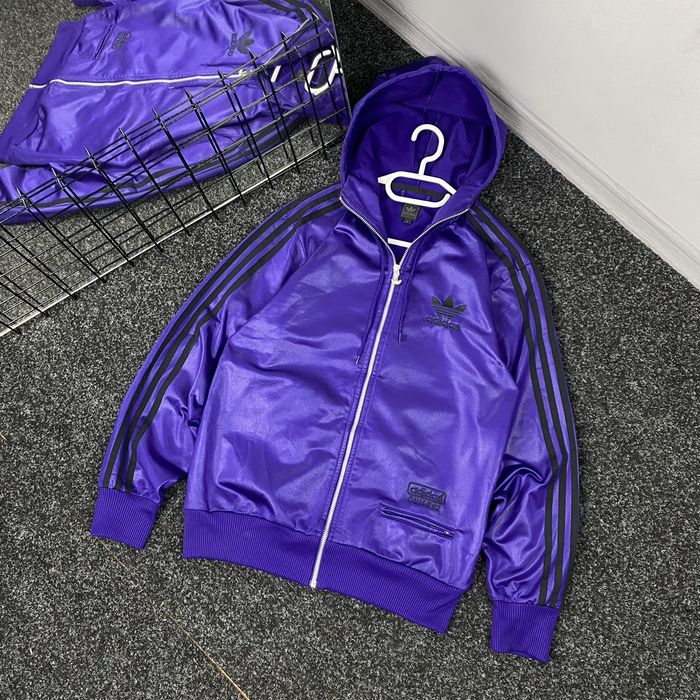 adidas chile 62 jacket purple