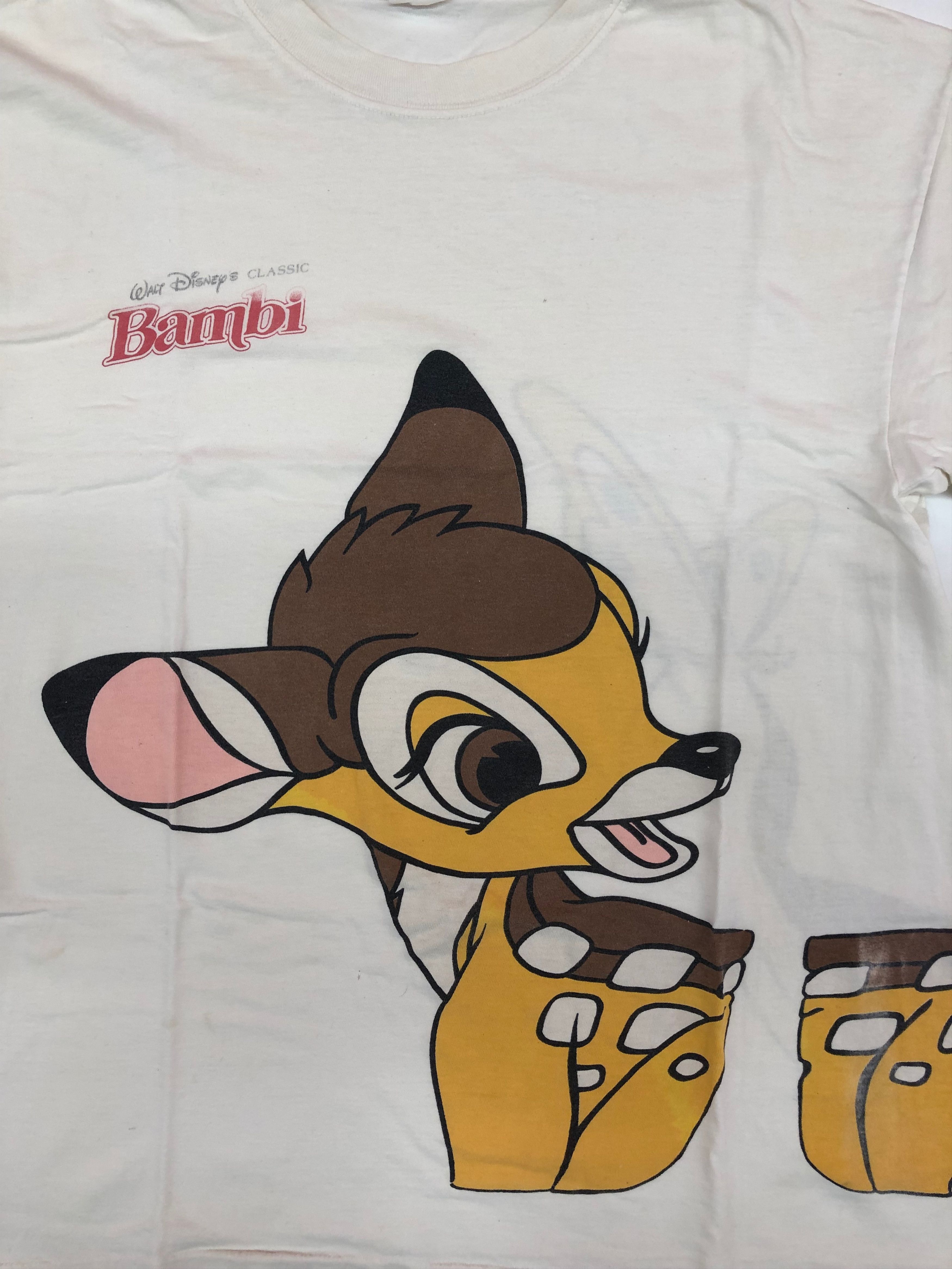 Disney Walt Disney Classic Bambi Movie Promo T-Shirt Double Sided Size US L / EU 52-54 / 3 - 3 Thumbnail