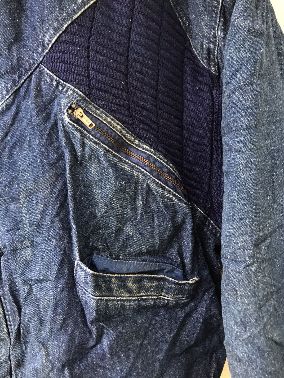 Japanese Brand JapaneseBrand InTheSergeant Kapital Style Denim Jacket Size US L / EU 52-54 / 3 - 4 Thumbnail