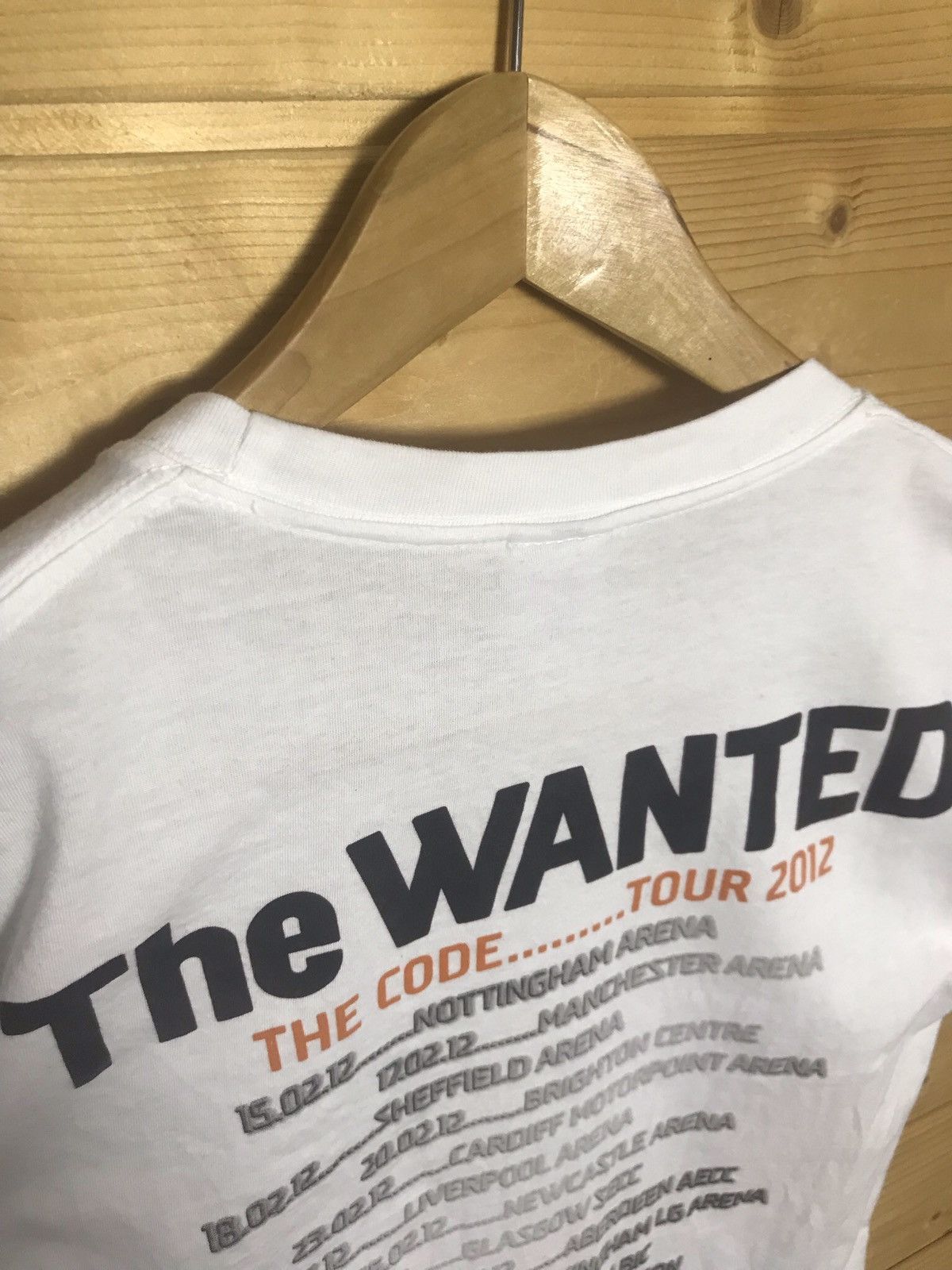 Band Tees The Wanted 2012 tour t-shirt Size US S / EU 44-46 / 1 - 9 Thumbnail