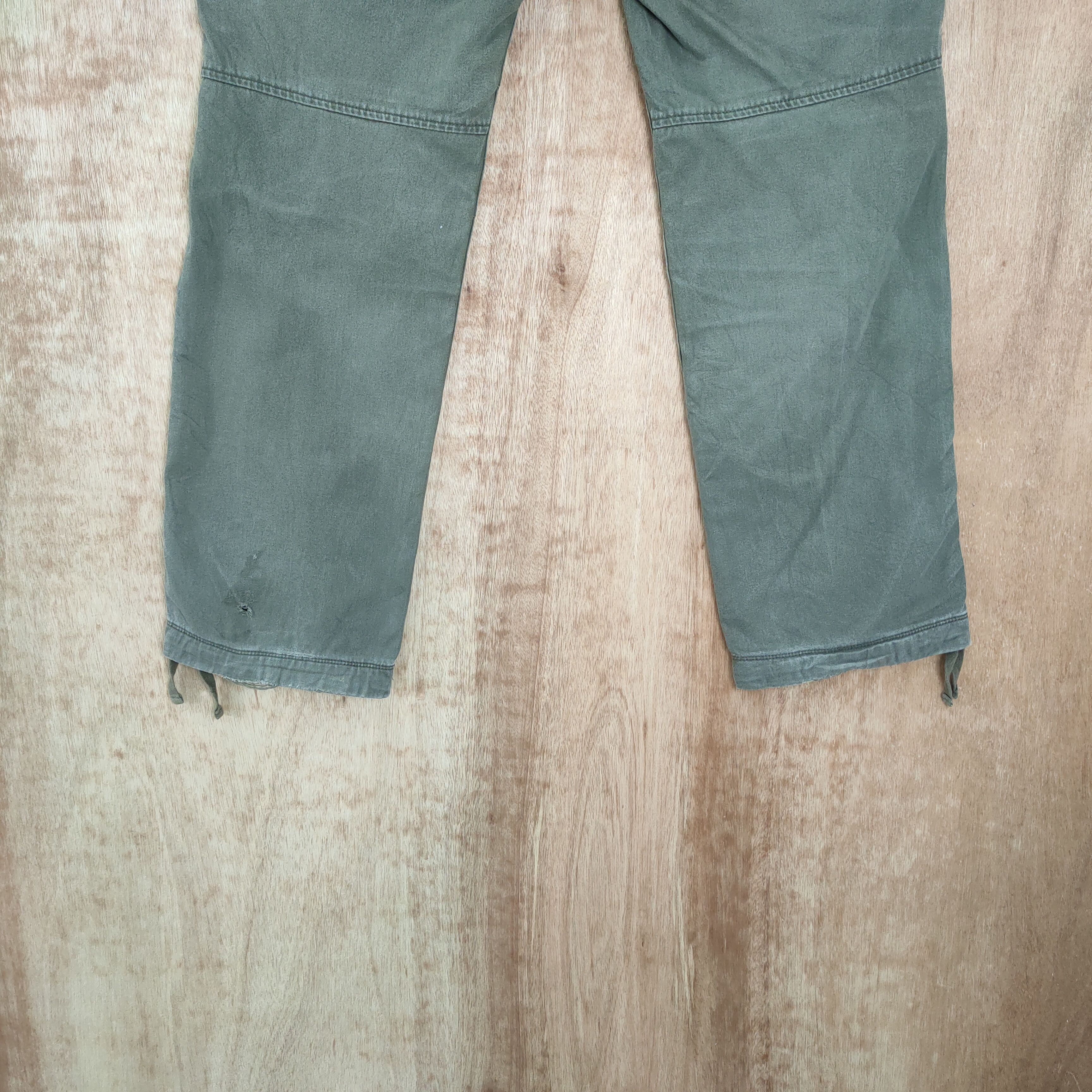 Japanese Brand × Vintage VINTAGE JAPANESE FADED DISTRESSED KNEE CARGO PANTS Size US 36 / EU 52 - 8 Thumbnail