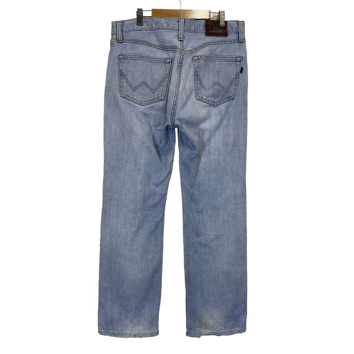 Edwin 32x28.5 Vintage Edwin Jeans Light Blue Jeans Size US 32 / EU 48 - 9 Thumbnail