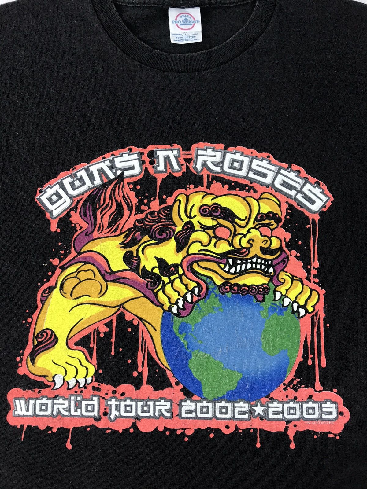 Guns N' Roses Gun N Roses Chinese Democracy World Tour 2002-2003 Tee Size US M / EU 48-50 / 2 - 3 Thumbnail