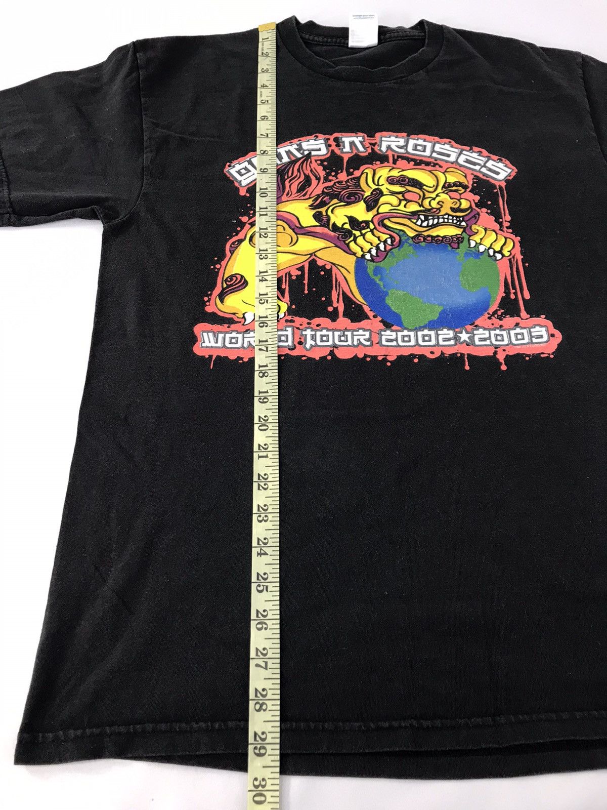 Guns N' Roses Gun N Roses Chinese Democracy World Tour 2002-2003 Tee Size US M / EU 48-50 / 2 - 10 Thumbnail