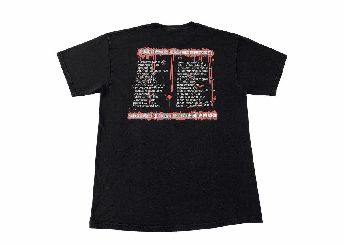 Guns N' Roses Gun N Roses Chinese Democracy World Tour 2002-2003 Tee Size US M / EU 48-50 / 2 - 2 Thumbnail