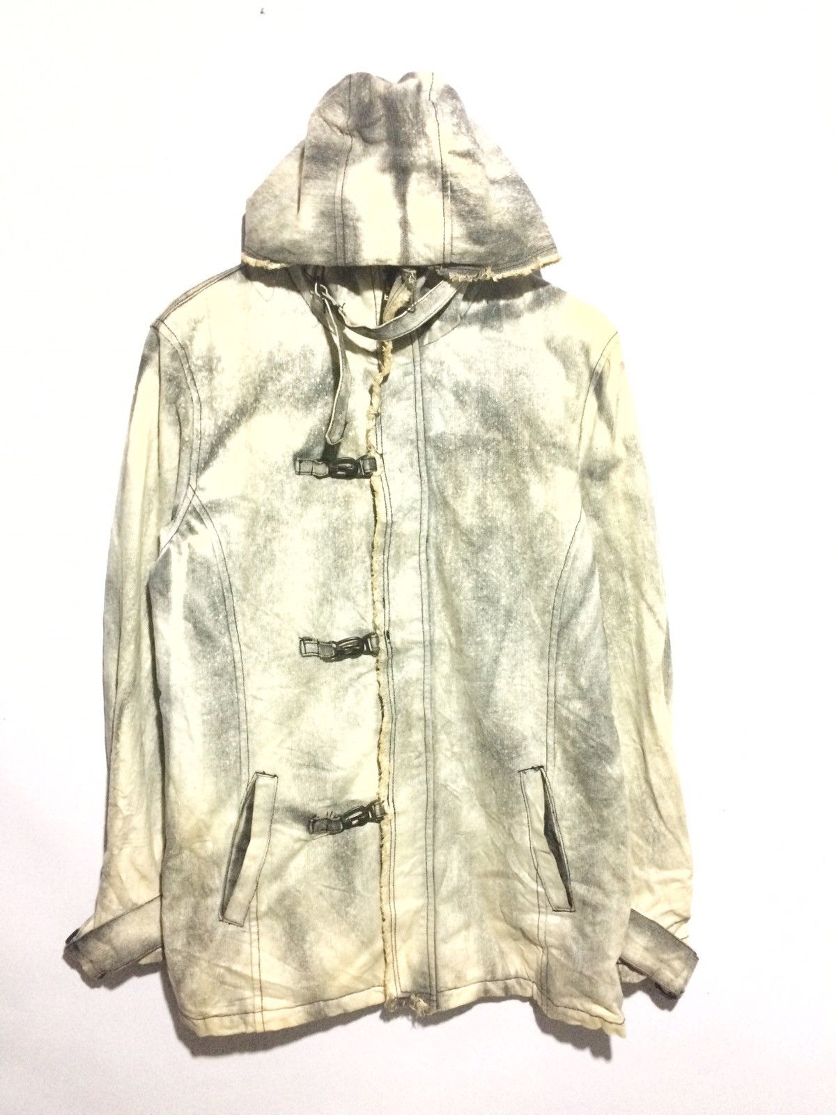Designer × Japanese Brand IN THE ATTIC HOMME Acid wash punk rock Jacket Size US M / EU 48-50 / 2 - 1 Thumbnail