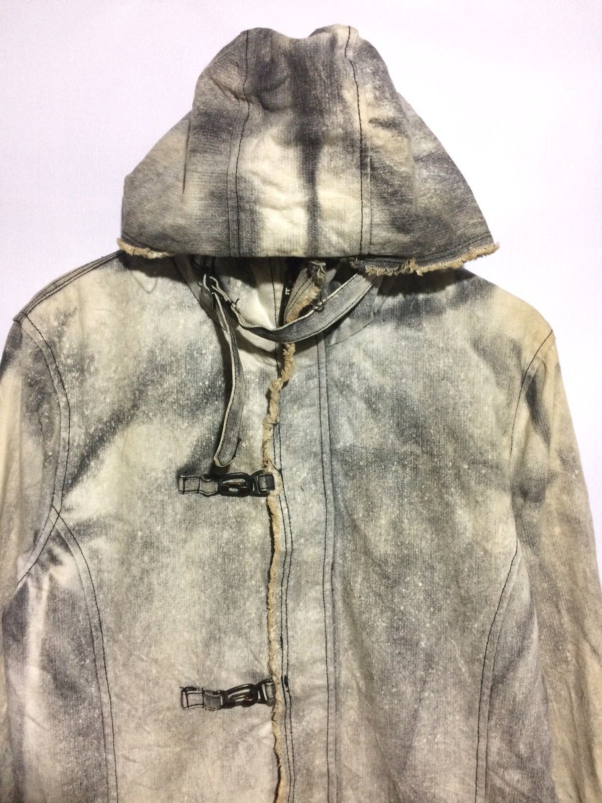 Designer × Japanese Brand IN THE ATTIC HOMME Acid wash punk rock Jacket Size US M / EU 48-50 / 2 - 2 Thumbnail