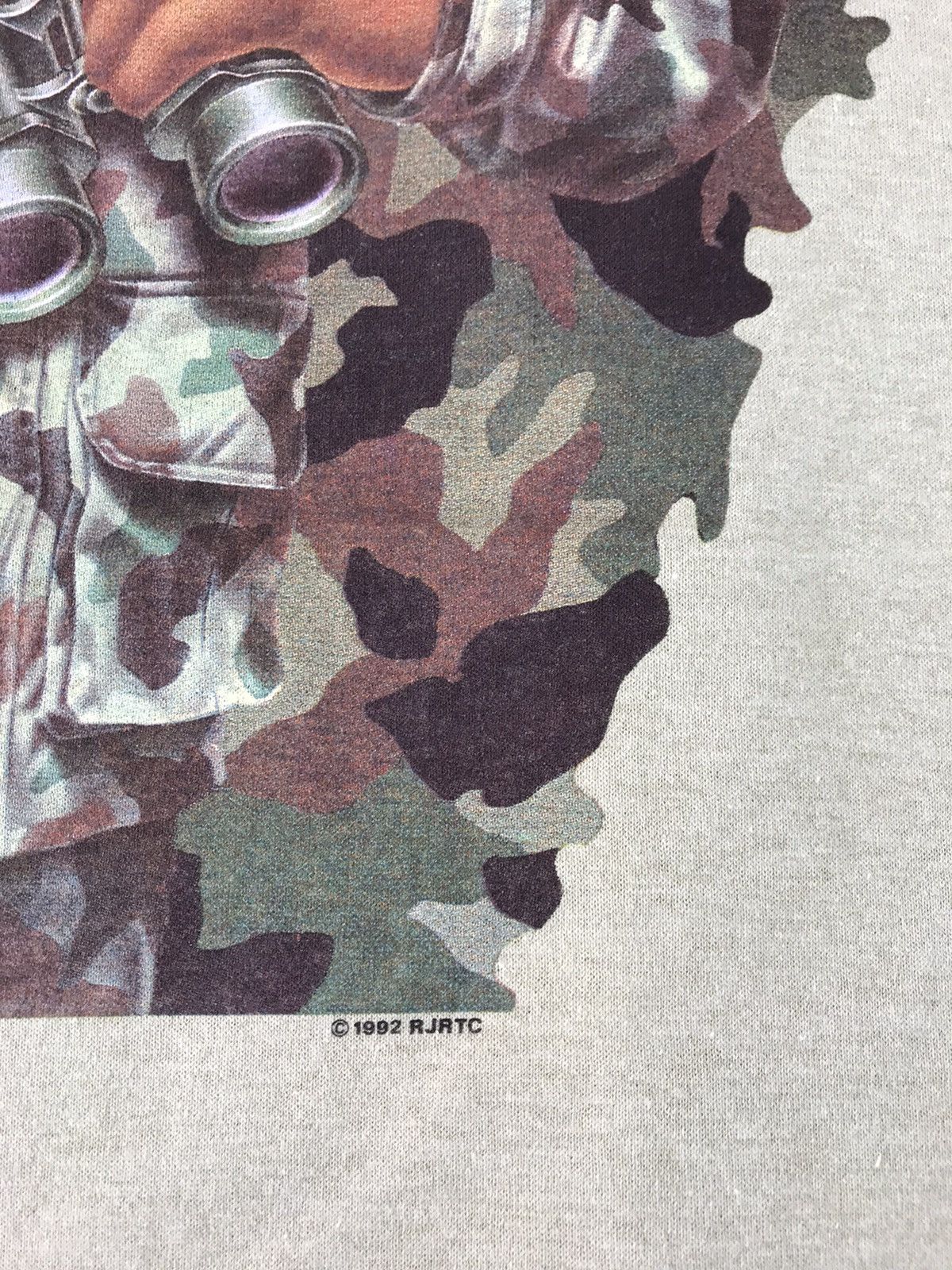 Camel Vintage 90s 1992 American Born x Camel Military Pocket Tee Size US L / EU 52-54 / 3 - 3 Thumbnail