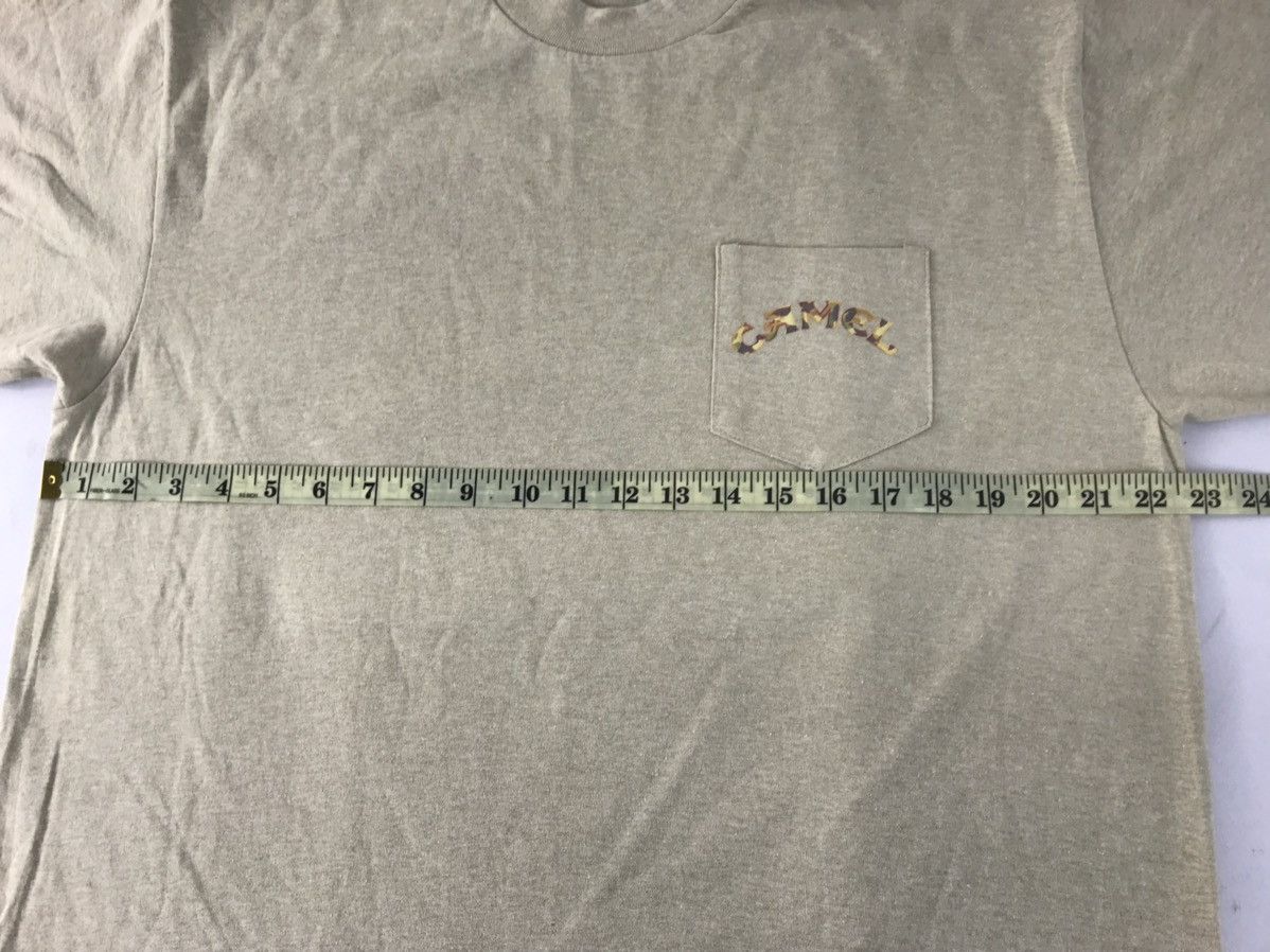 Camel Vintage 90s 1992 American Born x Camel Military Pocket Tee Size US L / EU 52-54 / 3 - 9 Thumbnail
