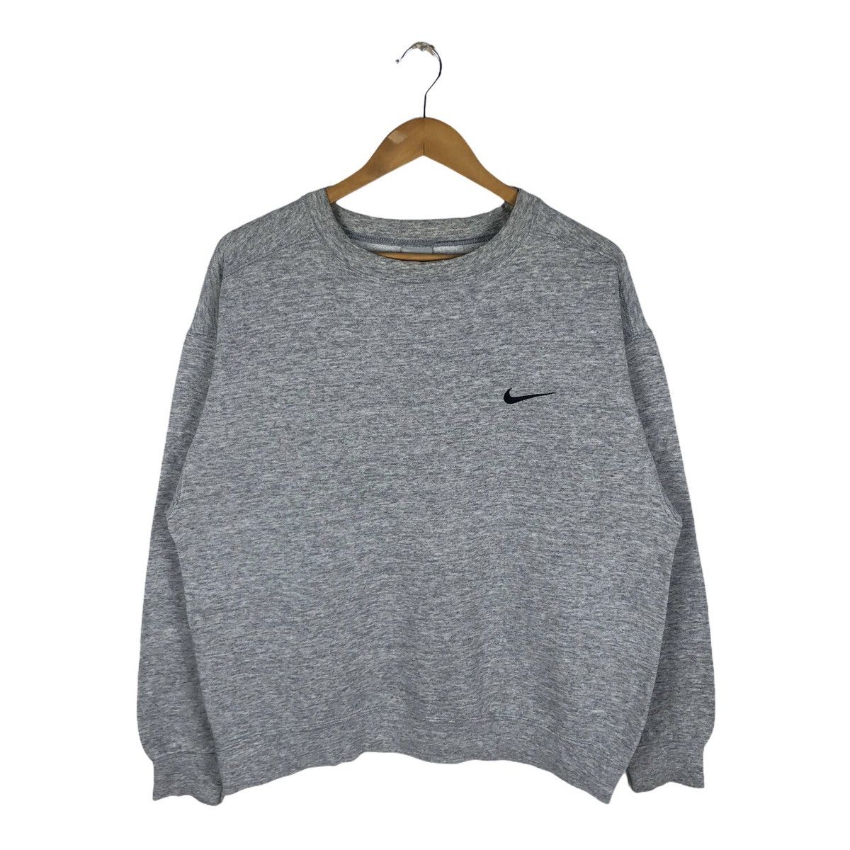Nike Vintage 90s Nike swoosh small logo Sweatshirt Size US M / EU 48-50 / 2 - 1 Thumbnail