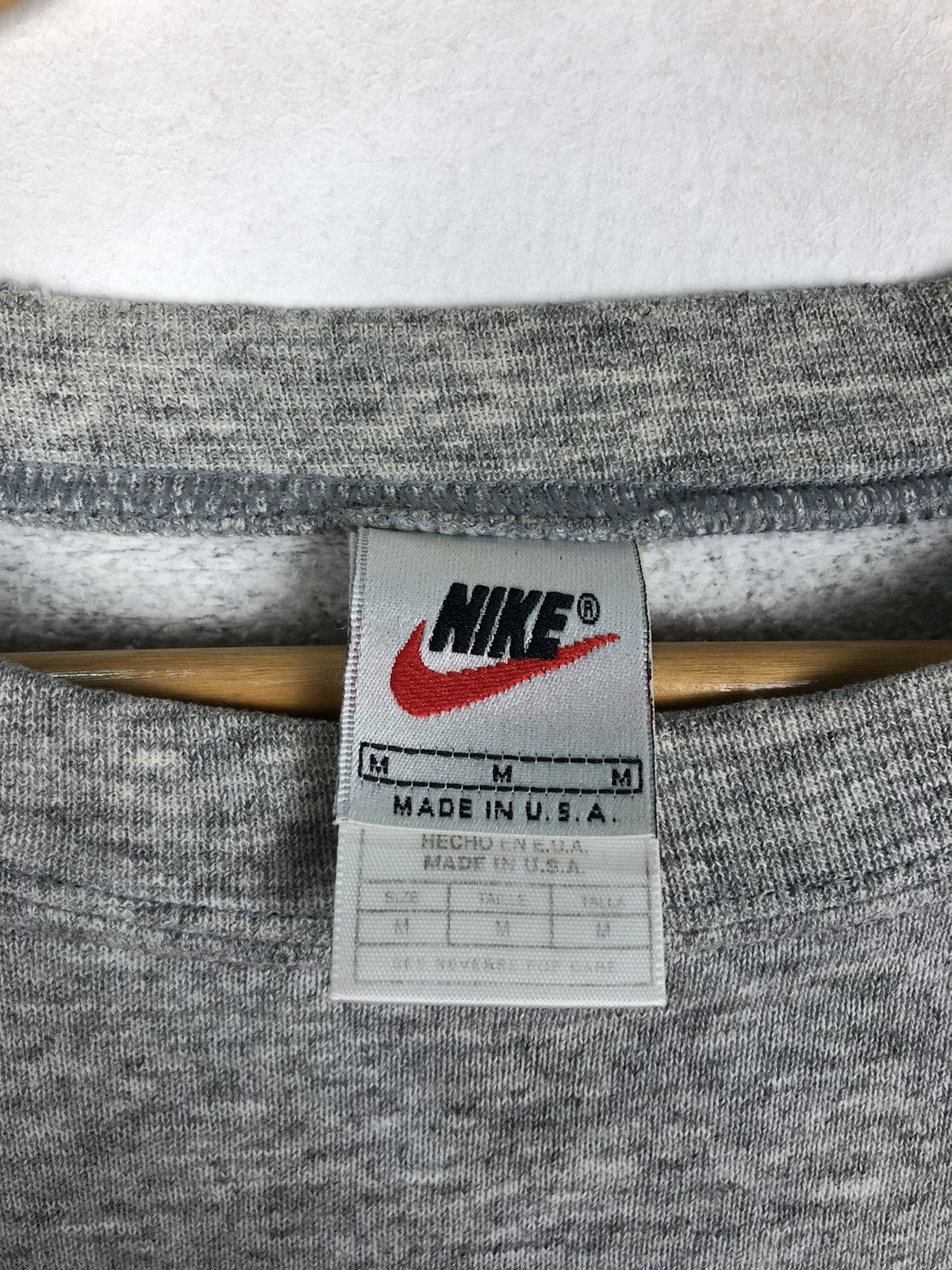 Nike Vintage 90s Nike swoosh small logo Sweatshirt Size US M / EU 48-50 / 2 - 3 Thumbnail