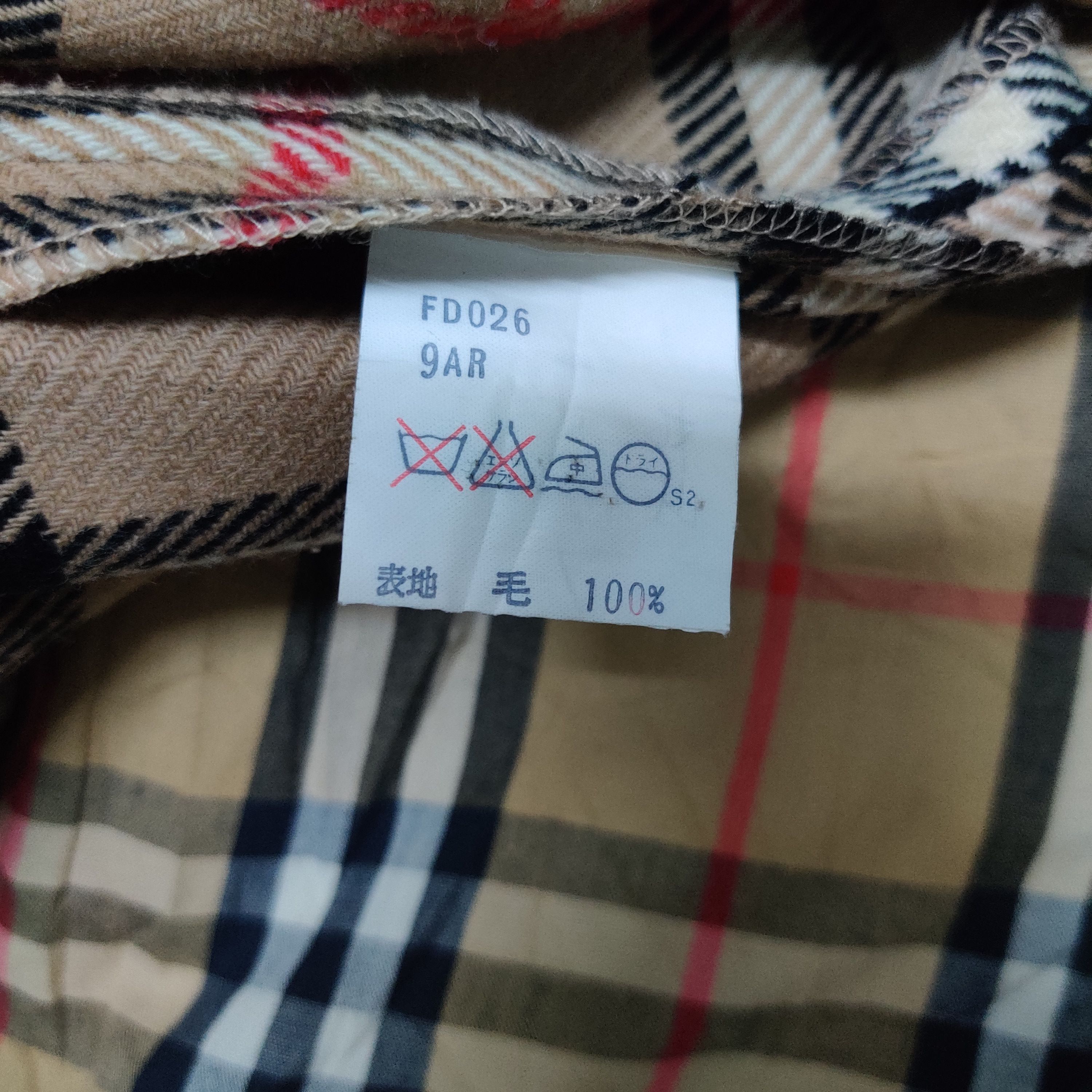 Burberry Vintage 90's Burberry Nova Check Trench Coat Size US M / EU 48-50 / 2 - 9 Thumbnail