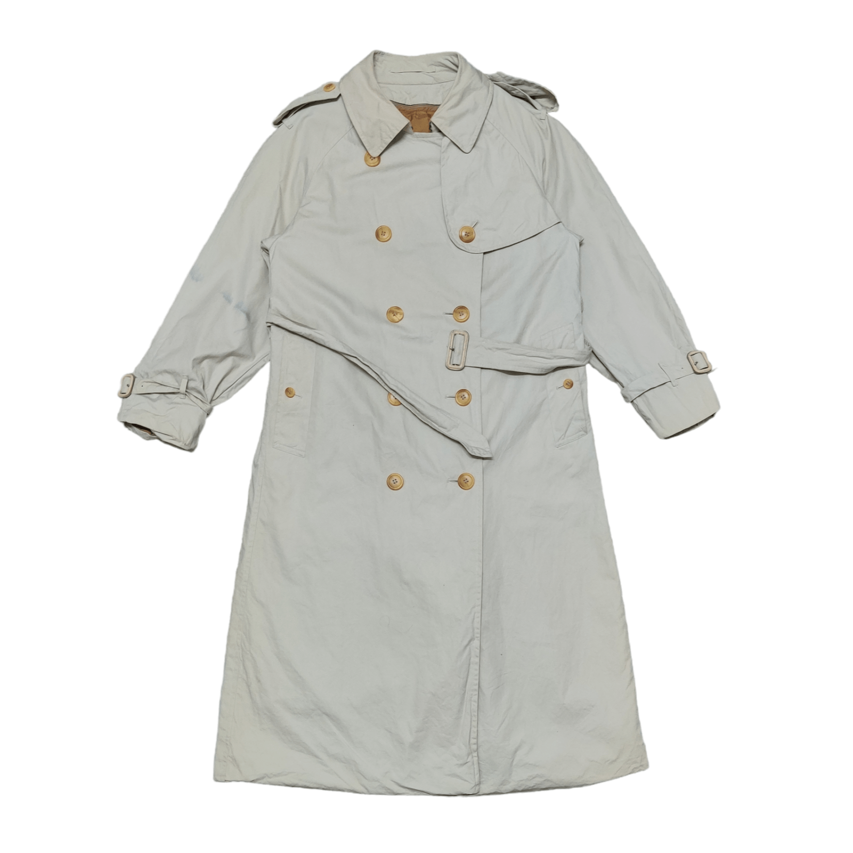 Burberry Vintage 90's Burberry Nova Check Trench Coat Size US M / EU 48-50 / 2 - 2 Thumbnail