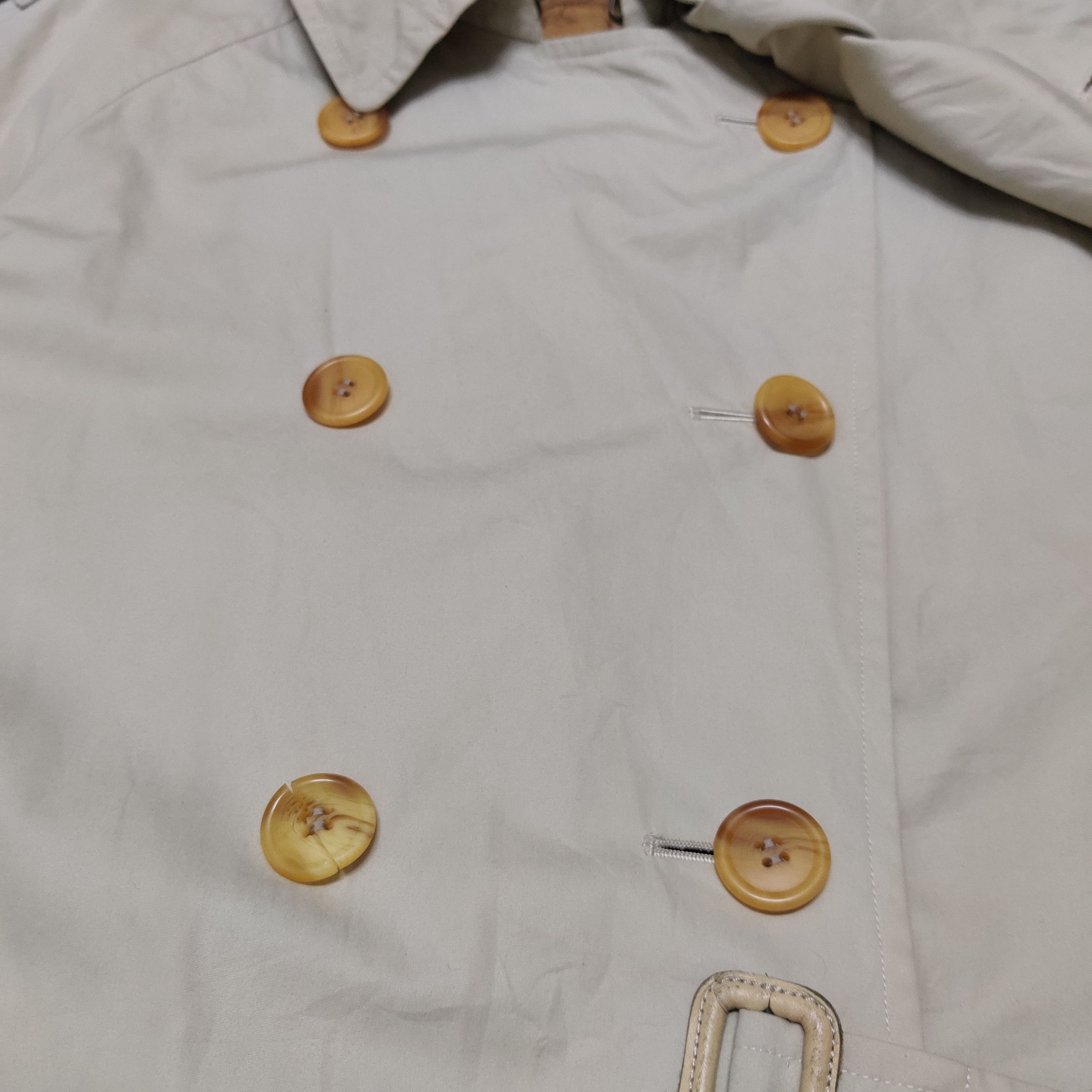 Burberry Vintage 90's Burberry Nova Check Trench Coat Size US M / EU 48-50 / 2 - 7 Thumbnail