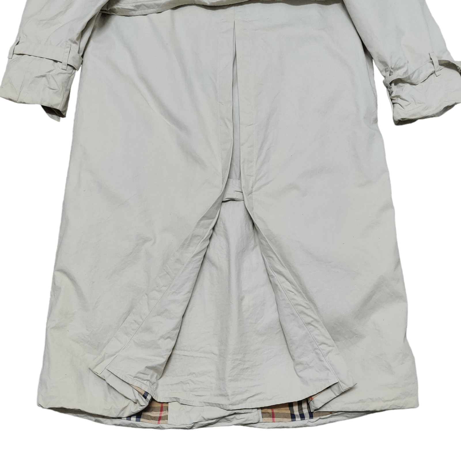 Burberry Vintage 90's Burberry Nova Check Trench Coat Size US M / EU 48-50 / 2 - 12 Thumbnail