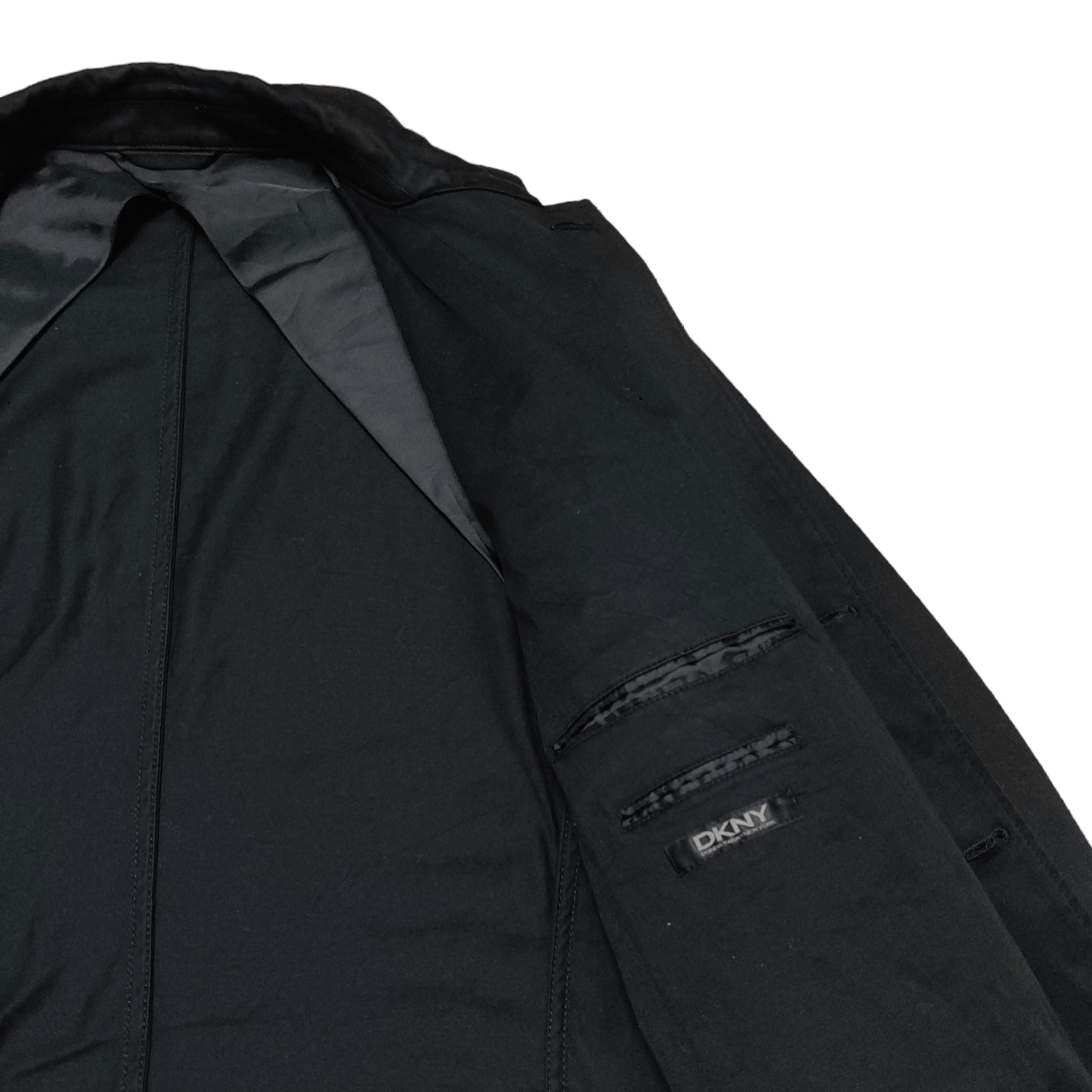 DKNY DKNY Donna Karan New York Single Breasted Coat Jacket Size US L / EU 52-54 / 3 - 6 Thumbnail