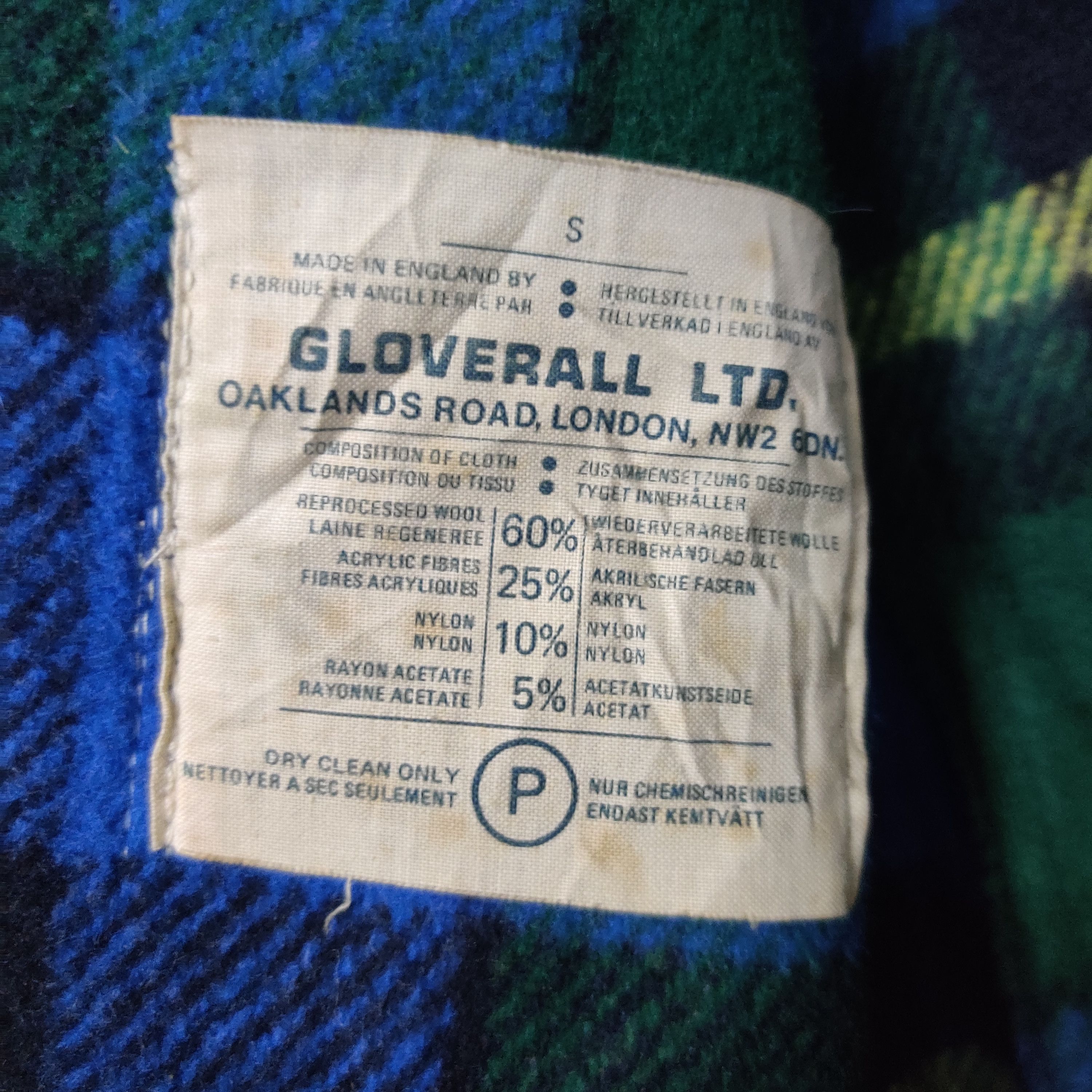 Gloverall × Vintage Vintage Gloverall Duffle Wool Coat Size US S / EU 44-46 / 1 - 9 Thumbnail