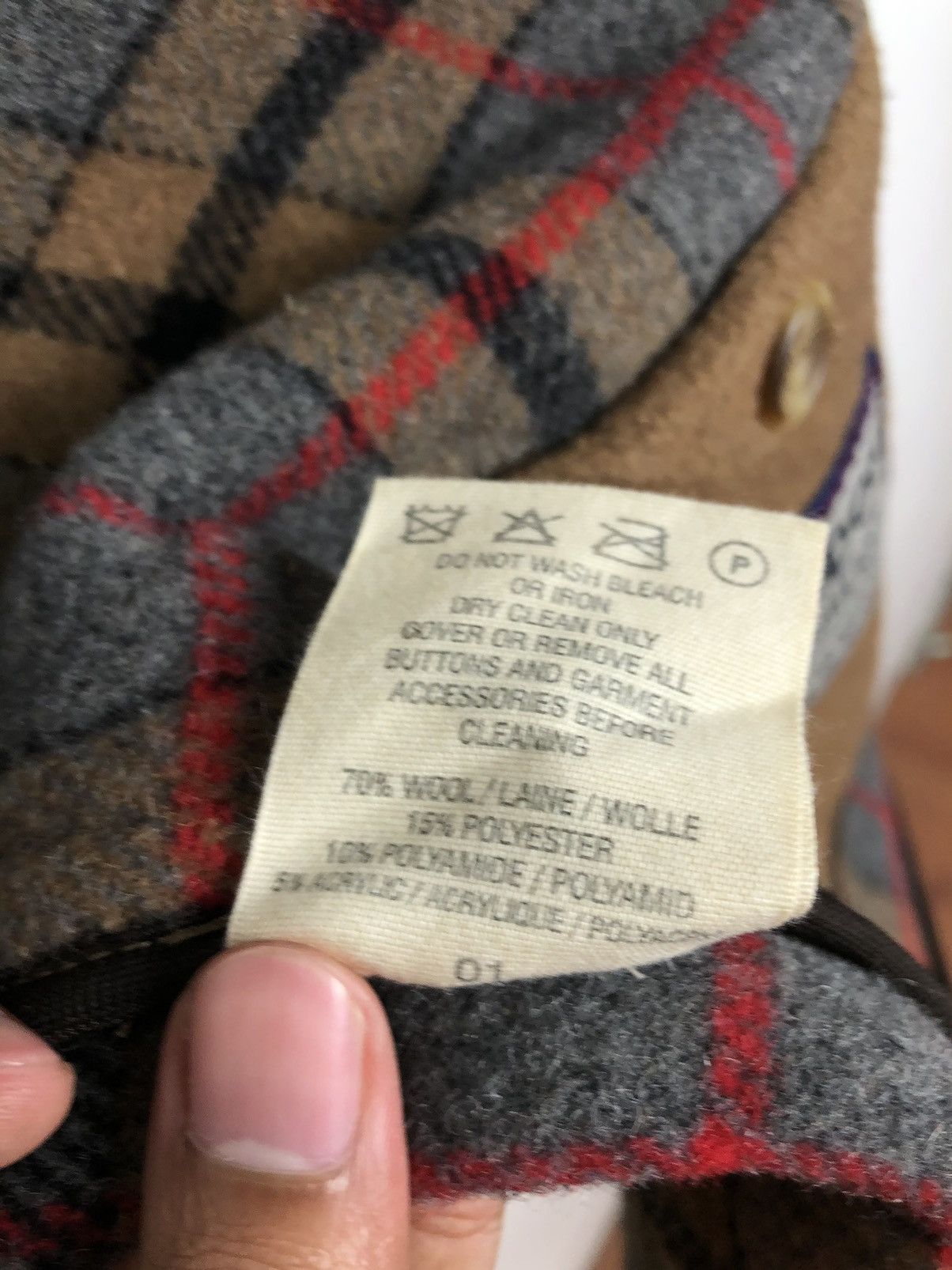 Designer VINTAGE LONDON TRADITION WOOL DUFFLE COAT Size US M / EU 48-50 / 2 - 11 Thumbnail