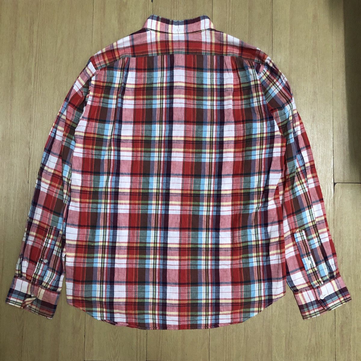 Bape A Bathing Ape Bape Plaid Flannel Shirts Size US L / EU 52-54 / 3 - 4 Thumbnail