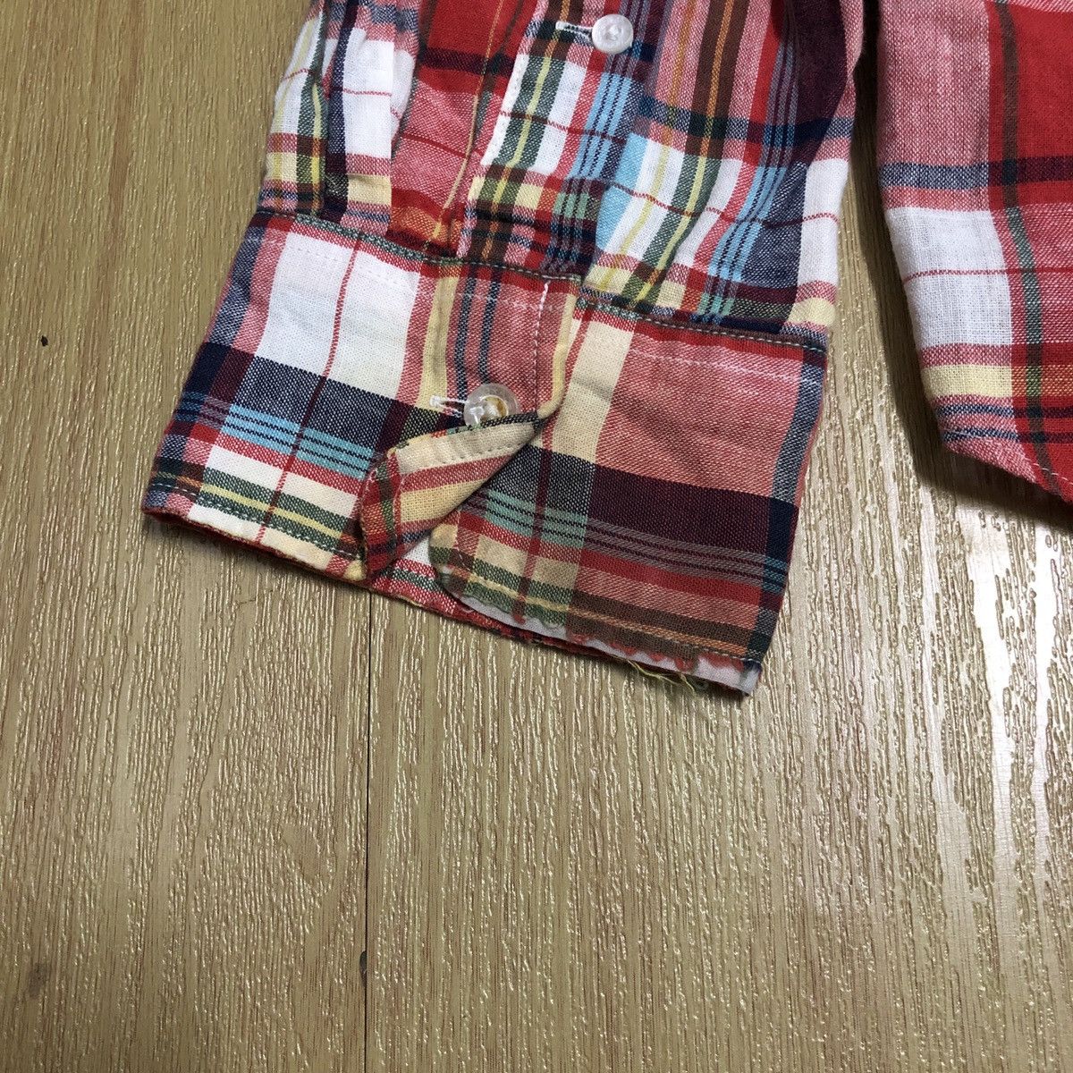 Bape A Bathing Ape Bape Plaid Flannel Shirts Size US L / EU 52-54 / 3 - 5 Thumbnail
