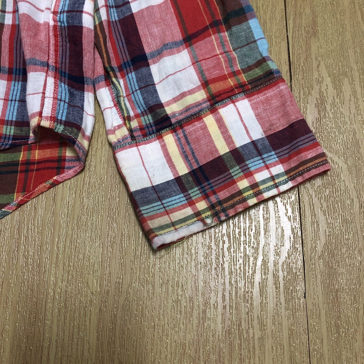 Bape A Bathing Ape Bape Plaid Flannel Shirts Size US L / EU 52-54 / 3 - 3 Thumbnail
