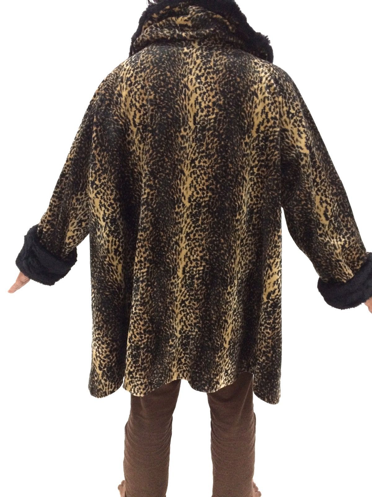 Other mink fur coat masterclass leopard Vintage Jacket Size US L / EU 52-54 / 3 - 4 Thumbnail