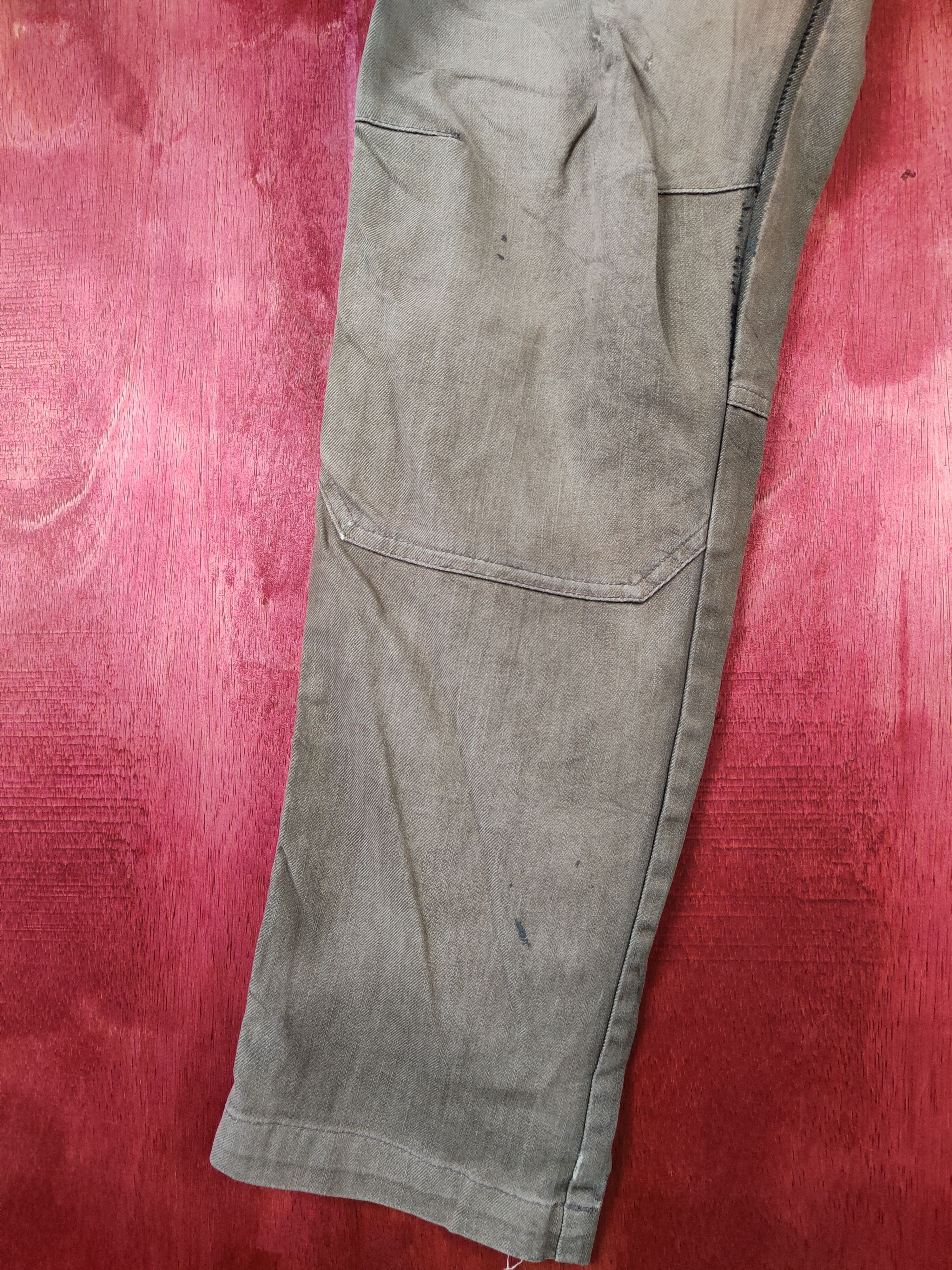 Japanese Brand × Vintage TS Design Brown patchwork multi pocket cargo pants #4682 Size US 31 - 4 Thumbnail